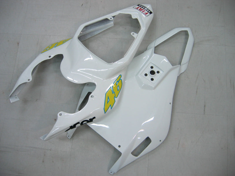 Fairings 2006-2007 Yamaha YZF-R6 Vit Blå