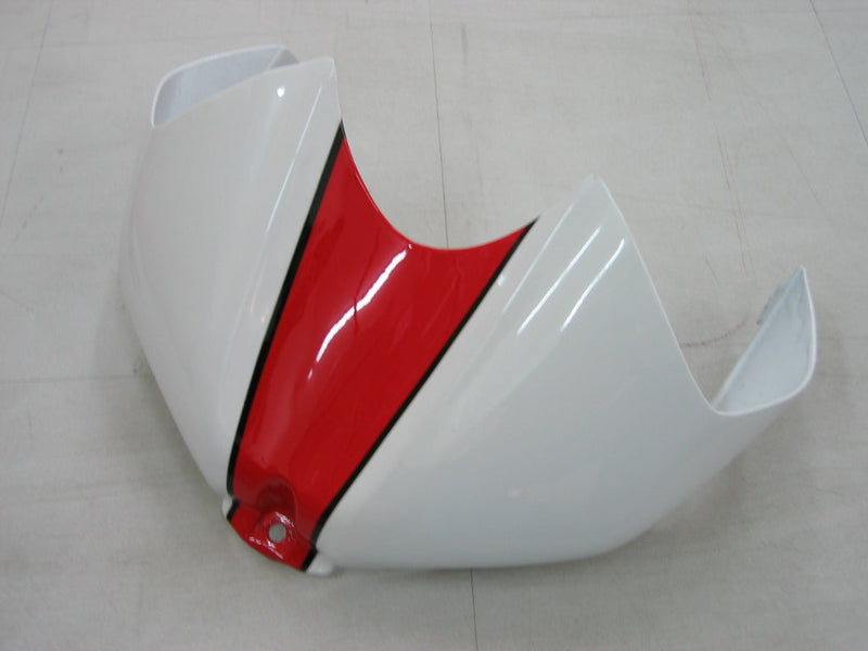 Carenagens 2006-2007 Yamaha YZF-R6 Branco Vermelho Michelin R6 Genérico