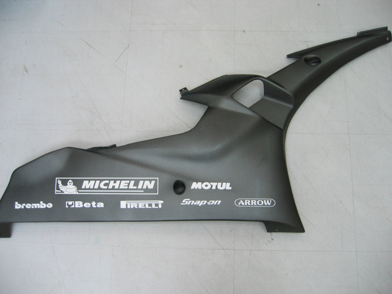 Verkleidungen 2006-2007 Yamaha YZF-R6 Schwarz Weiß R6 Generic