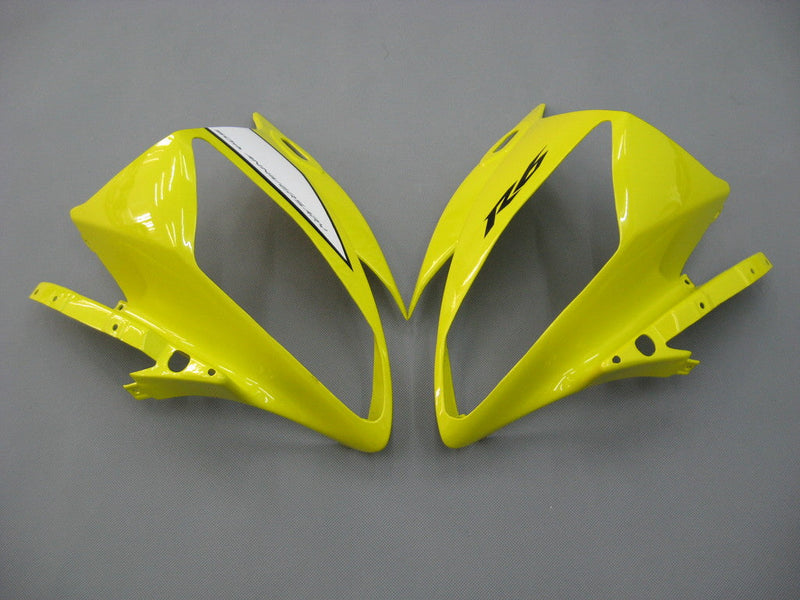 Fairings 2006-2007 Yamaha YZF-R6 Gul Hvit Svart R6 Generisk