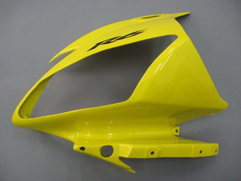 Carenagens 2006-2007 Yamaha YZF-R6 Amarelo Branco Preto R6 Racing Genérico