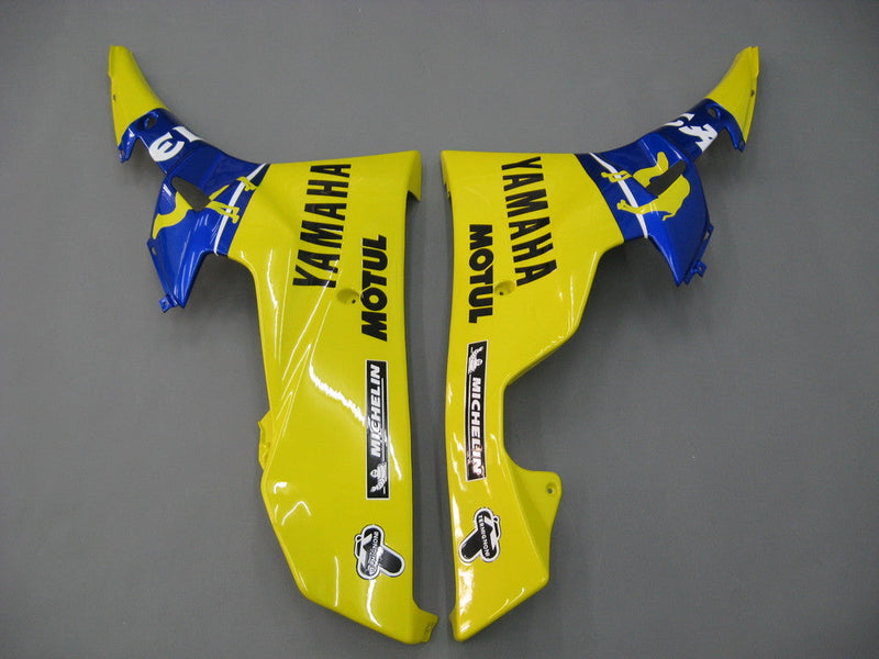 Verkleidungen 2006-2007 Yamaha YZF-R6 Gelb Blau Nr. 46 Camel R6 Racing Generic