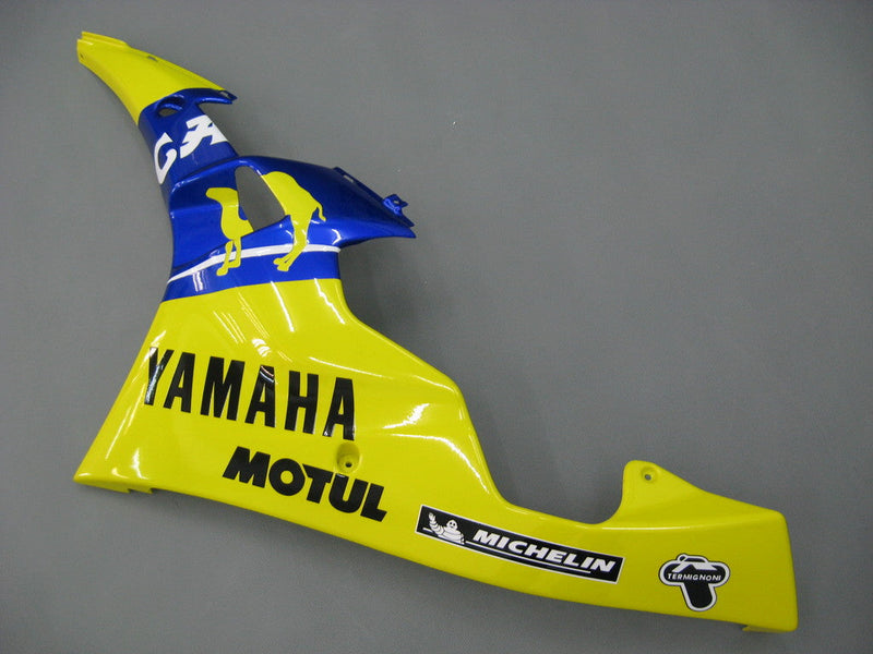 Carenados 2006-2007 Yamaha YZF-R6 Amarillo Azul No. 46 Camel R6 Genérico