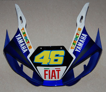 Fairings 1998-2002 Yamaha YZF-R6 White & Blue No. 46 FIAT R6 Racing Generic