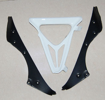 Fairings 1998-2002 Yamaha YZF-R6 Vit & Blå Nr 46 FIAT R6 Racing Generic