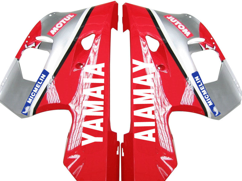 Fairings 1998-2002 Yamaha YZF-R6 Sølvrød Fortuna R6 Generisk