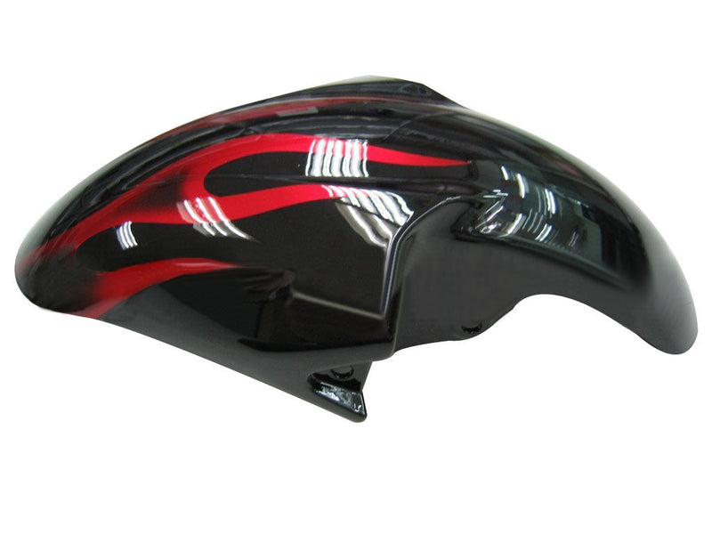 Vaipat 1998-2002 Yamaha YZF-R6 Black & Red Flame R6 Generic