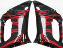 Carenados 1998-2002 Yamaha YZF-R6 Negro y Rojo Flame R6 Racing Generic