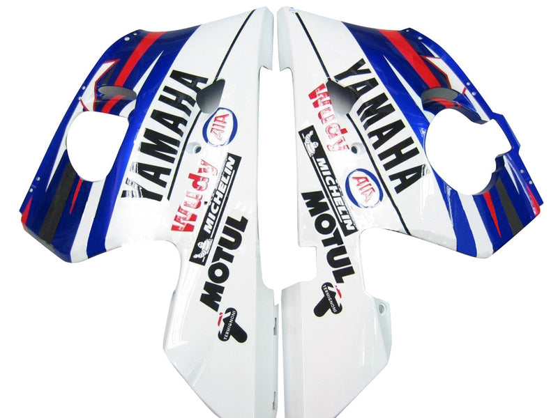 Fairings 1998-2002 Yamaha YZF-R6 Blue White Star FIAT R6 Racing Generic