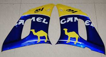 Fairings 1998-2002 Yamaha YZF-R6 Yellow Blue Camel R6 Generic