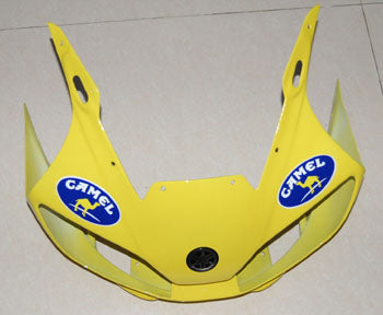 Owiewki 1998-2002 Yamaha YZF-R6 Żółty Niebieski Camel R6 Racing Generic