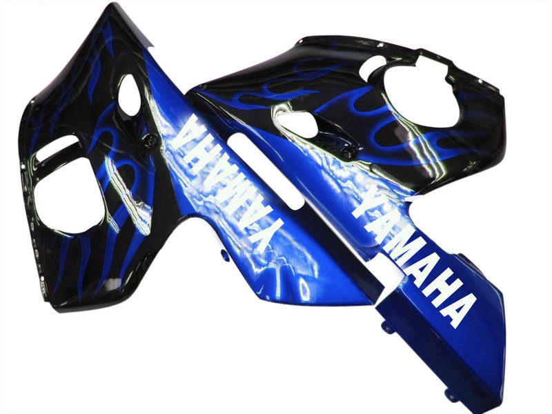 Vaipat 1998-2002 Yamaha YZF-R6 Black & Blue Flame R6 Generic