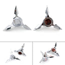 Krom spundet klinge, der drejer forakselhættemøtrikdæksel til Harley Softail Touring Generic