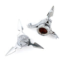 Krom spundet klinge, der drejer forakselhættemøtrikdæksel til Harley Softail Touring Generic