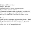 Ocelový adaptér třídy zdvihu předního blatníku pro 21 kola touring 2014-2017