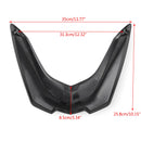 Extensión de pico de cubierta de rueda delantera negra para BMW R1200GS LC Adventure 13-16