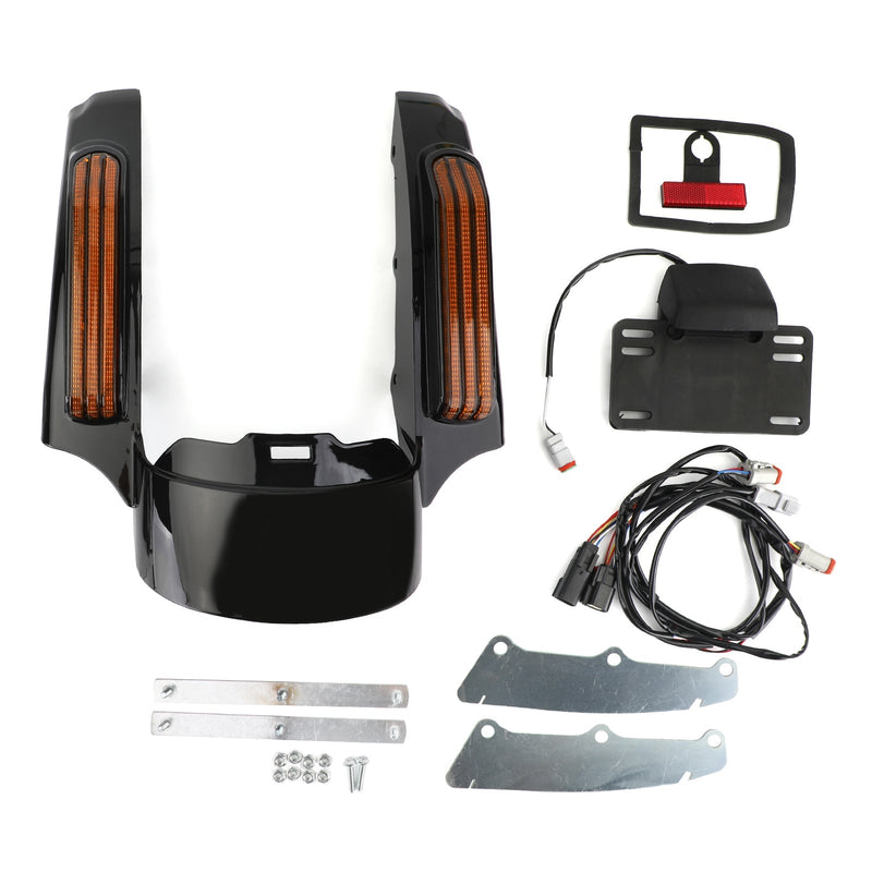 Luz LED para guardabarros trasero adecuada para Touring Road King Flhr Street Glide Flhx