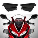 Black Side Winglet Wing Fin Spoiler Fairing Cover för Honda Cbr650R Cbr500R Cb1000R Generic