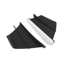 Black Side Winglet Wing Fin Spoiler Fairing Cover för Honda Cbr650R Cbr500R Cb1000R Generic