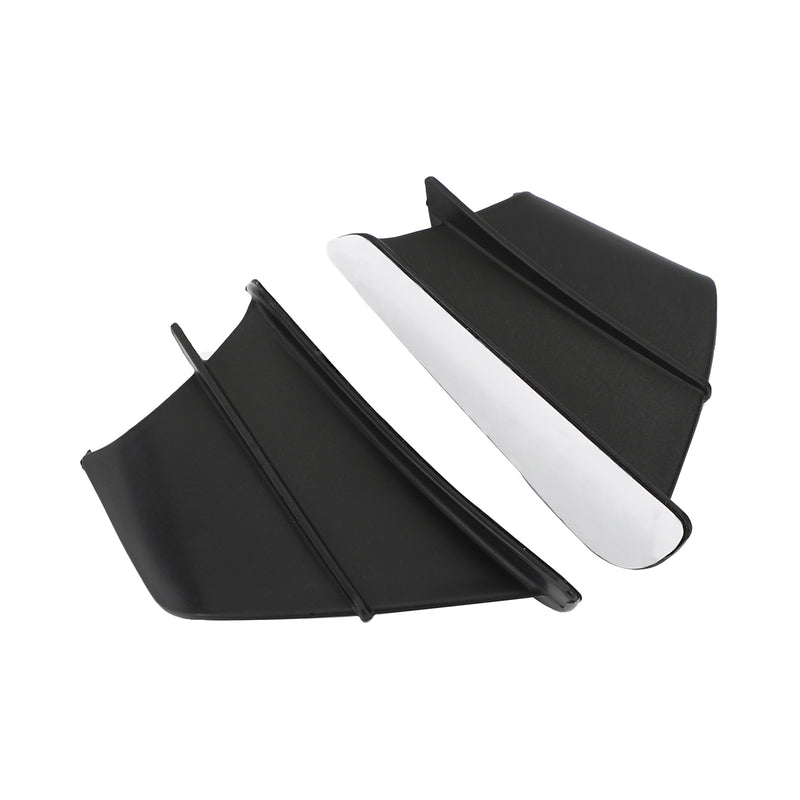 Black Side Winglet Wing Fin Spoilerin suojakotelo Honda Cbr650R Cbr500R Cb1000R Genericille