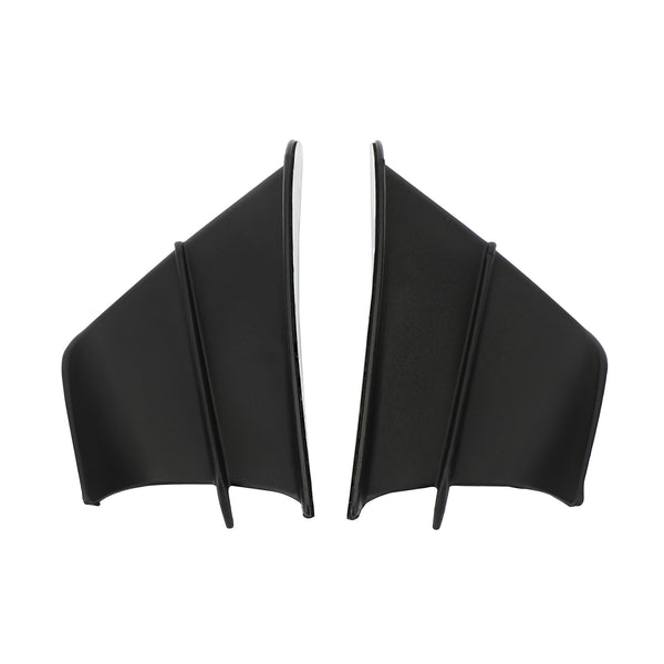 Schwarze Seite Winglet Wind Fin Spoiler Verkleidungsabdeckung für Honda Cbr650R Cbr500R Cb1000R Generic