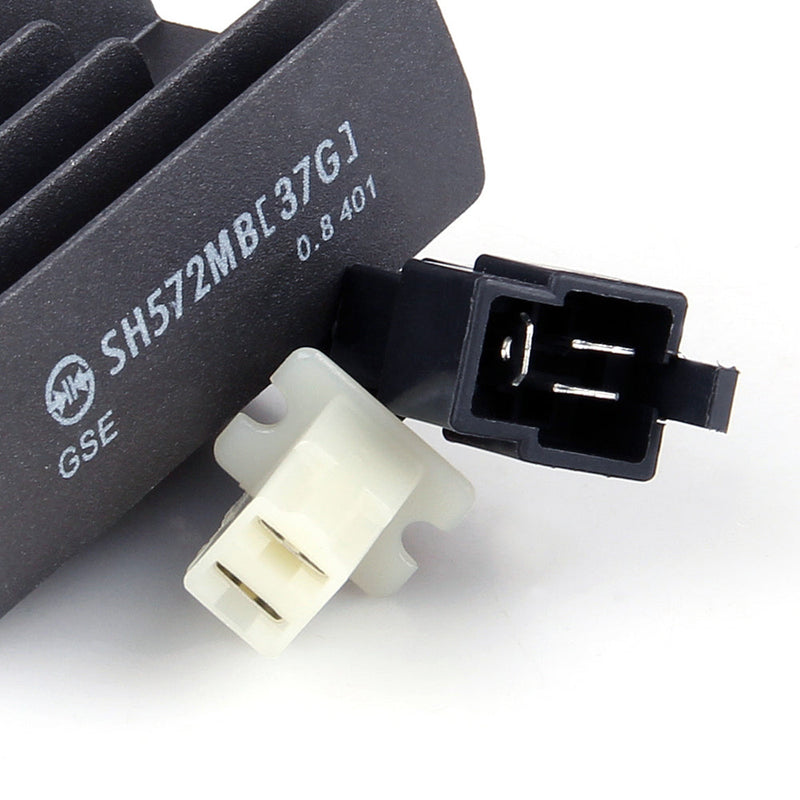 Regulador rectificador de voltaje apto para Suzuki GN125 250cc 5 cables genéricos