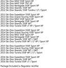 Regulador/retificador Electrosport Industries para Honda TRX700XX TRX700 2008-2009 Genérico