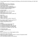 Spänningsregulator för Kawasaki KL250 KLR 250 KL600 KLR 600 1984-2005 5 Pins