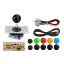 Knapper + Joystick + USB Encoder Arcade Game DIY 3in1 Kits 0 Delay Fit til MAME PC