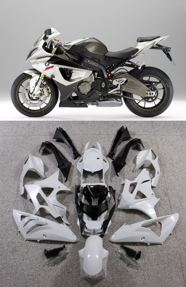 Carenados para BMW S1000RR 2009-2014 Mineral Silver Metallic SRR Genérico