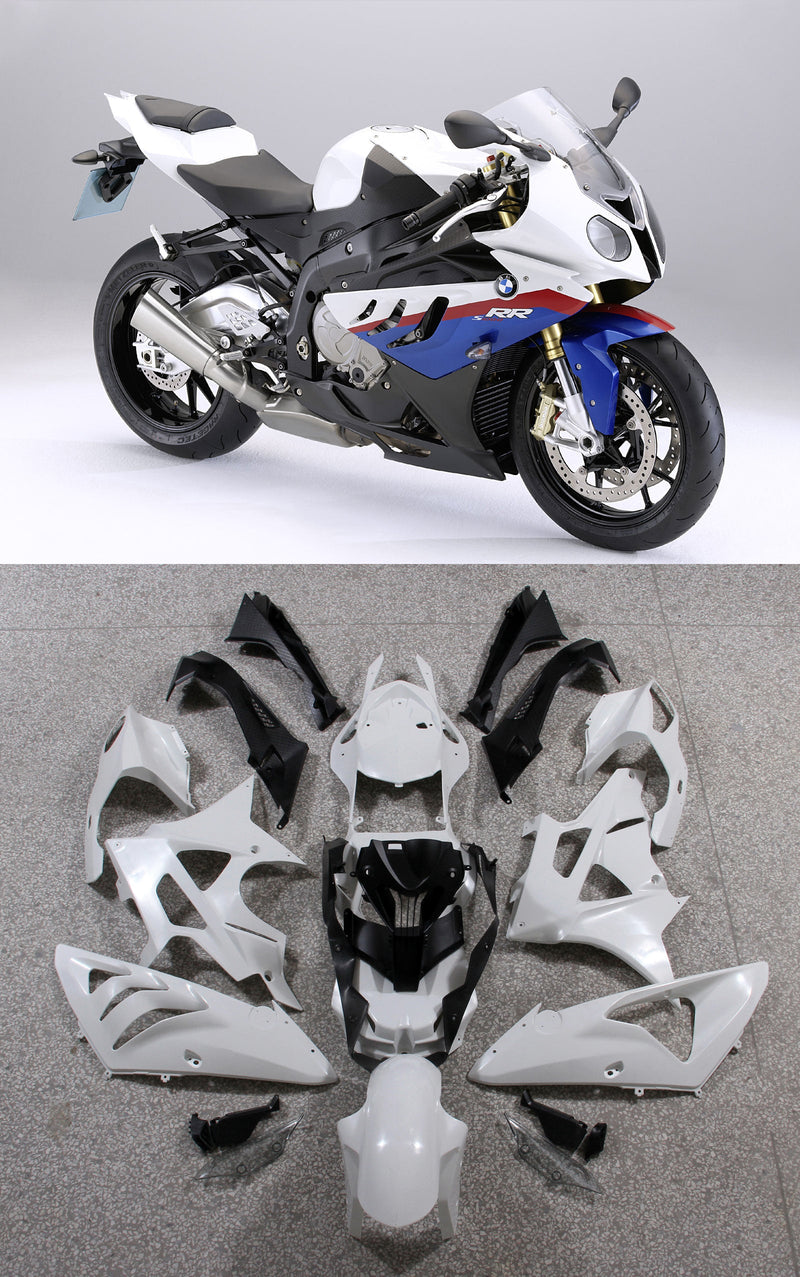 Kåpa för 2009-2014 BMW S1000RR Röd Vit Blå SRR Racing Generic