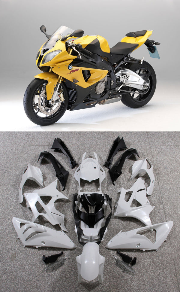 Fairings for 2009-2014 BMW S1000RR Yellow SRR Generic