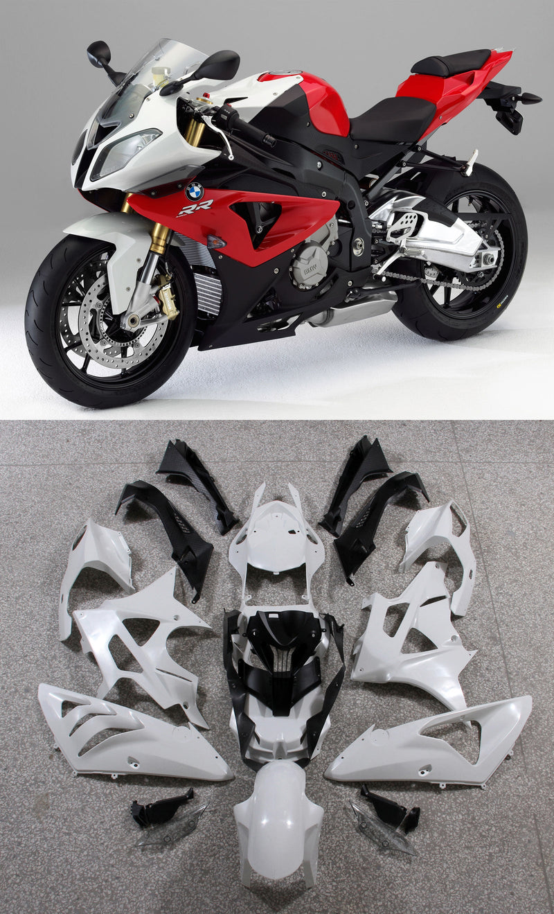 Fairings for 2009-2014 BMW S1000RR Red SRR Racing Generic