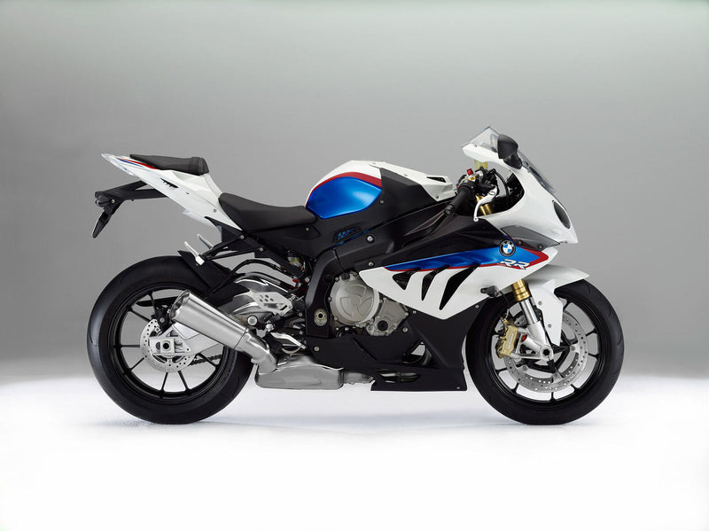 Kåpa för 2009-2014 BMW S1000RR Vit Blå SRR Generic