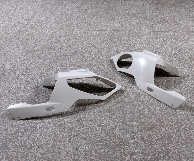 Fairings for 2009-2014 BMW S1000RR White SRR Racing Generic