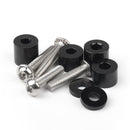 Svart Bagagehållare Bakre Rack Plate Kit för Yamaha MT-10 2016-2017 Generic