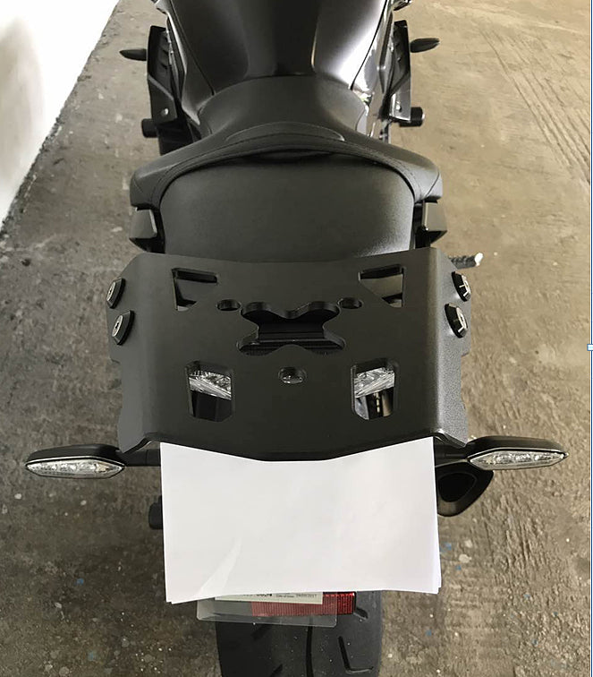 Schwarzes Gepäckträger-Heckträgerplatten-Kit für Yamaha MT-10 2016-2017 Generic