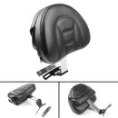 Adjustable Driver Rider Backrest Pad For Harley Fatboy Heritage Softail(07-17)