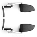 Stealth matkustajan käsinojat Touring Electra Glide Road King 1997-2013 Generic -malliin