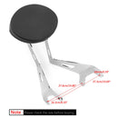 Ryglæn Sissy Bar til Yamaha Star Stryker Model Upright Pad Bullet Cowl XVS1300 Generisk