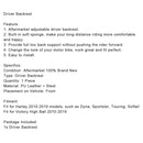 Respaldo del conductor para Victory High Ball XL 883 1200 Sportster 10-19 Genérico