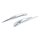 Adesivo emblema do tanque de gás cromado para Honda VTX1300 1300T 1300S 1300C 1300Retro Genérico