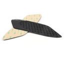 Armor Traction Block Side Gas Knee Grip Guard 3M para Yamaha R6 2006-2007 Negro