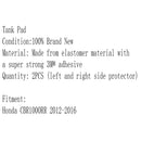 Protetor lateral 3m do aperto do joelho do gás da almofada da tração do tanque para honda cbr1000rr 2012-2016 genérico