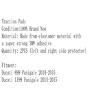 Almohadilla de tracción depósito protección gas lateral 3M para Ducati 899 1199 1299 Panigale 14 15