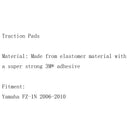 Panser trækpuder Sidegashåndtag Knægreb Beskytter til Yamaha FZ-1N FZ1000 06-2015