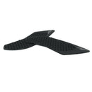 Almofadas de tração do tanque de gasolina lateral preta proteção de joelho para Yamaha R1 2015