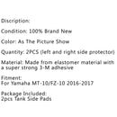 Protector de agarre de rodilla de gas lateral de almohadilla de tracción de tanque para Yamaha MT-10/FZ-10 2016-2017