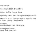 Protetor lateral do aperto do joelho do gás das almofadas da tração do tanque para honda cb1100 2010-2017 genérico