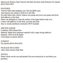 Protetor lateral do aperto do joelho do gás das almofadas da tração do tanque para aprilia rsv4 2010-2016 preto genérico